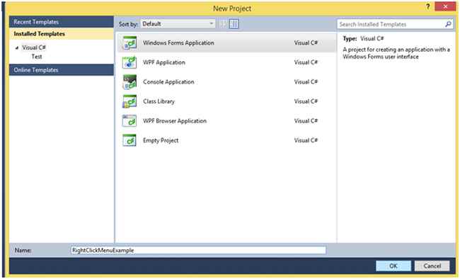 windows form application